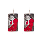 Aluminium Original Art Earrings