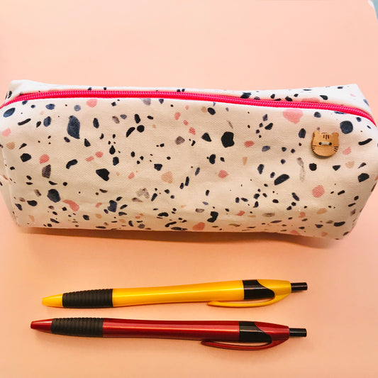 Pencil Case Cosmetic Zip Pouch