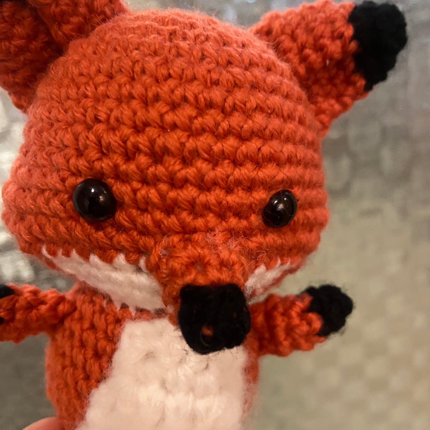 Mini Fox Crochet Toy