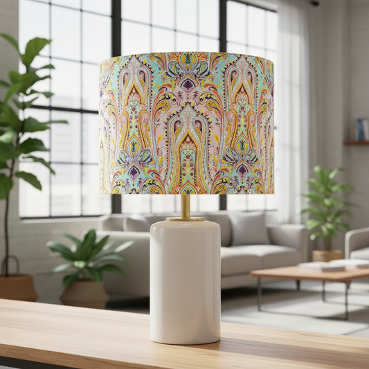 Custom Lamp Shade only - Nomad Paisley