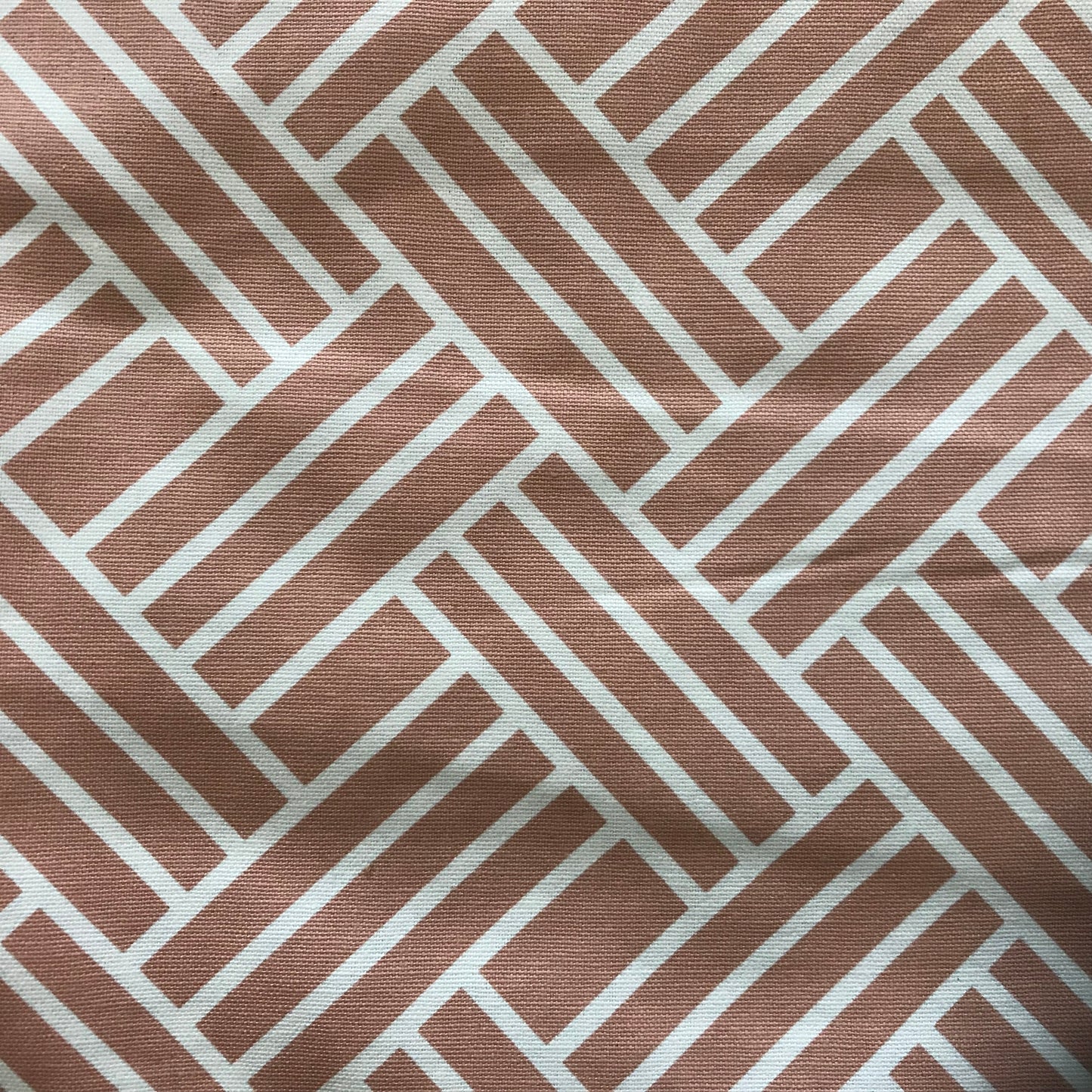 Custom Lamp Shade only - Salmon Grid