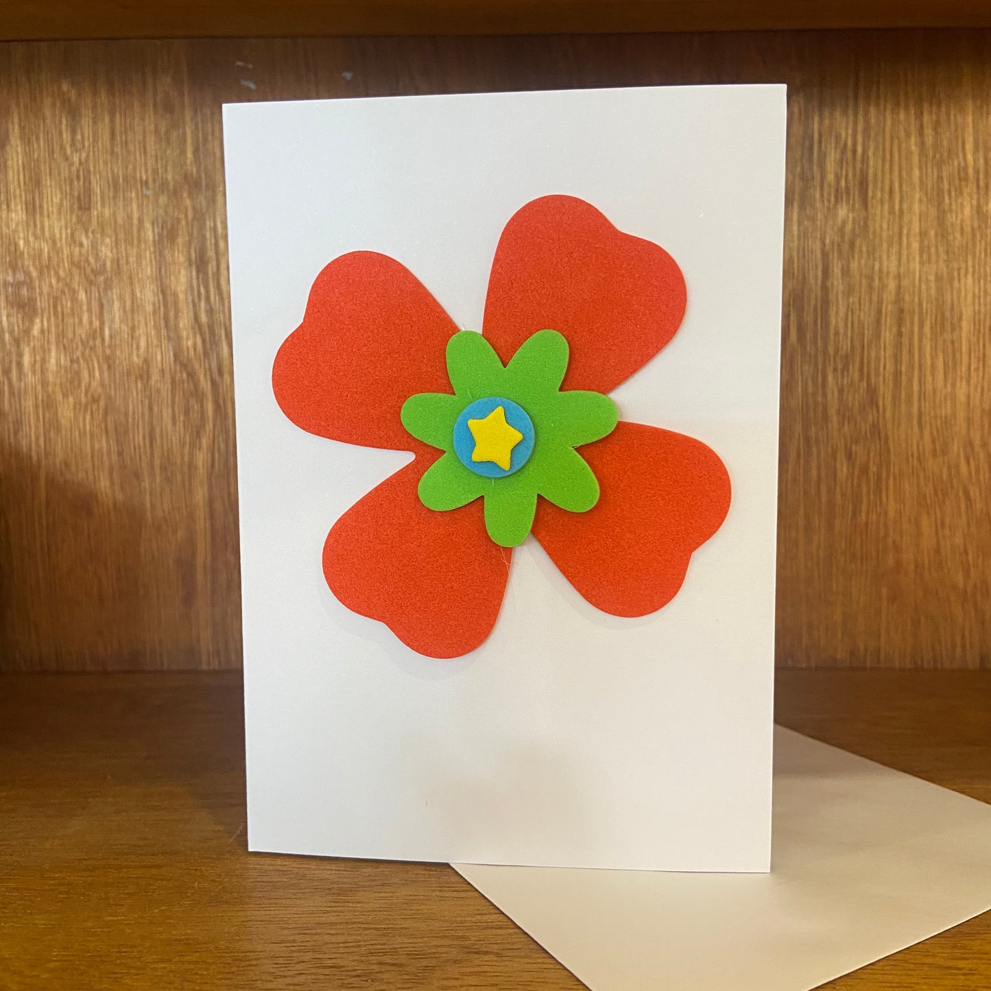 2D Flower Greeting Cards