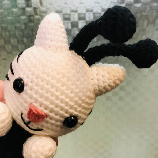Lady Bird Kitty Crochet Toy