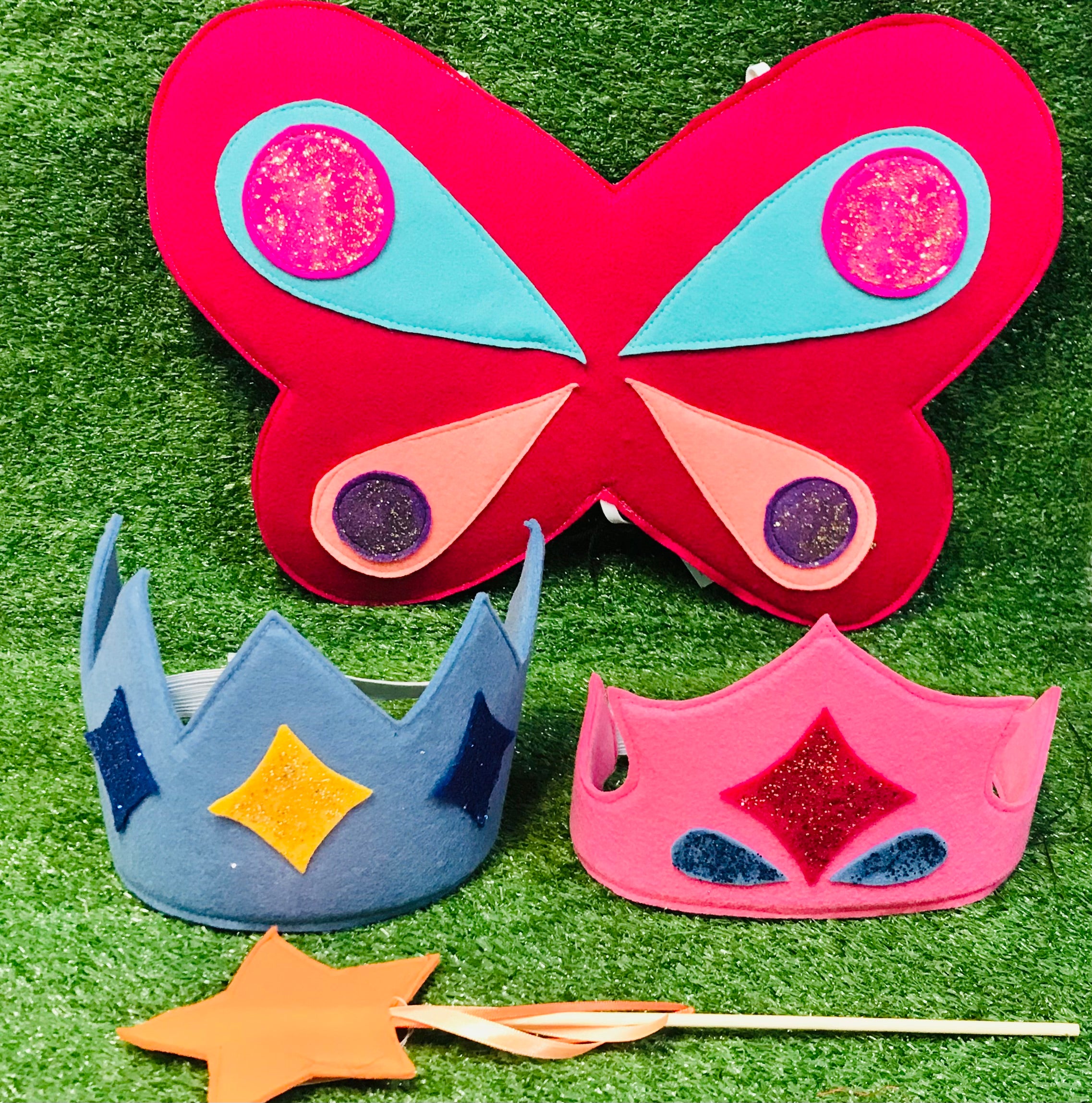 Dress Up Felt Crowns
