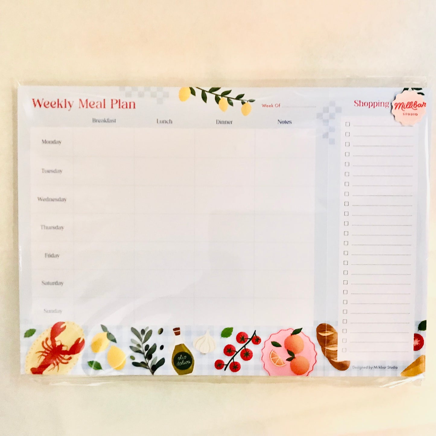 Weekly Planner Notepad **ON SALE**