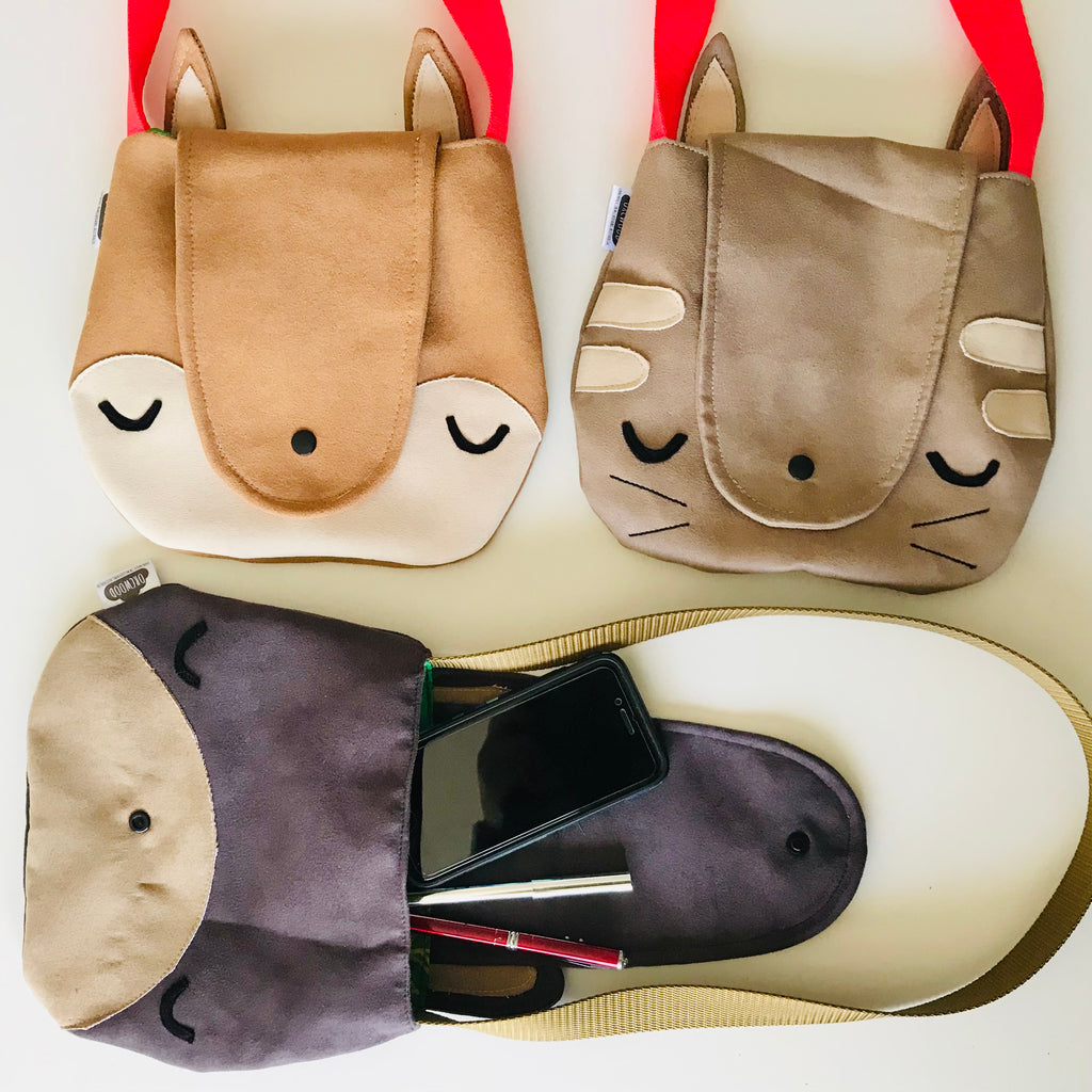 Animal Clutch Cross Over Bag