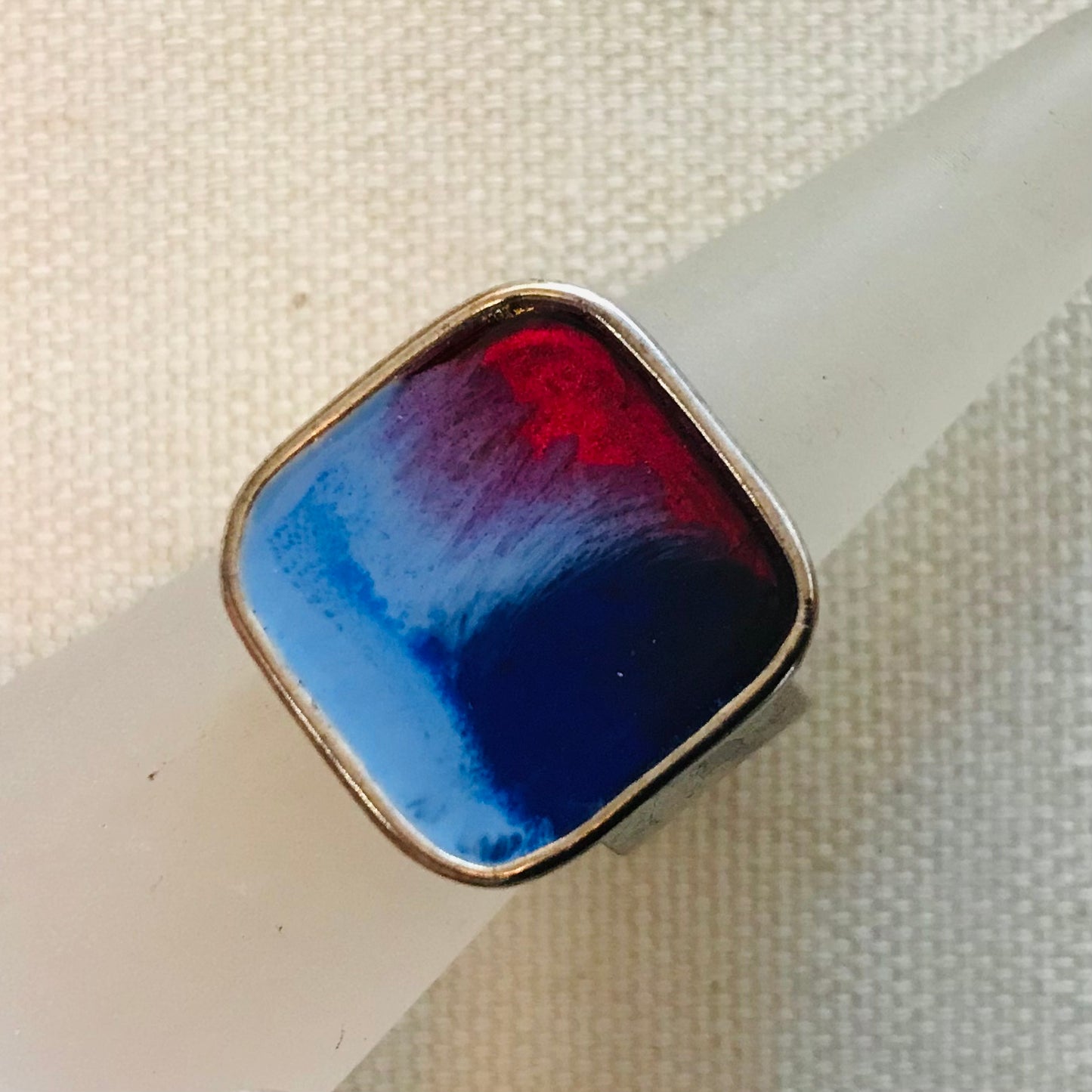 Mixed Metal & Resin adjustable rings