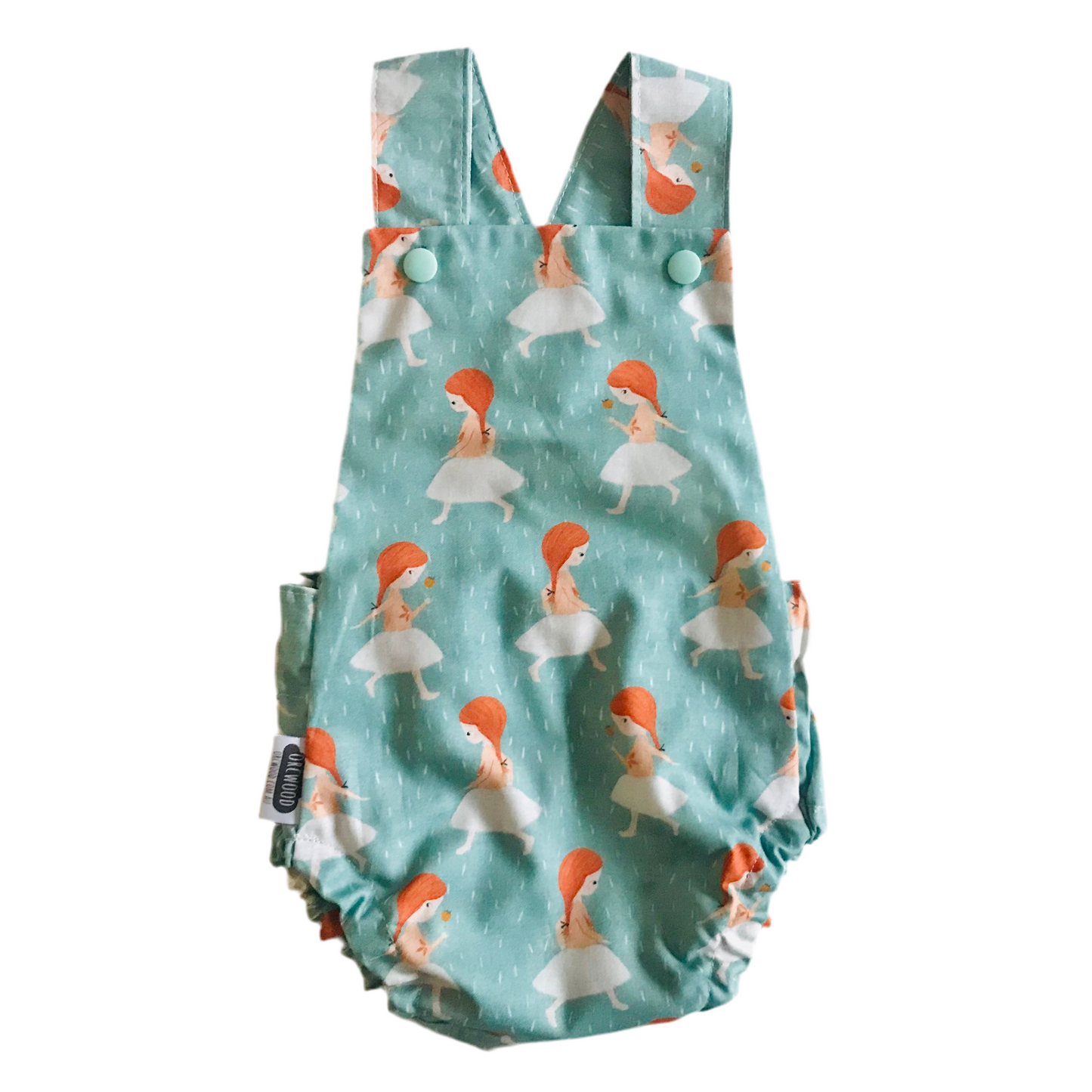 Baby Toddler Summer Romper - Bare Foot Girl