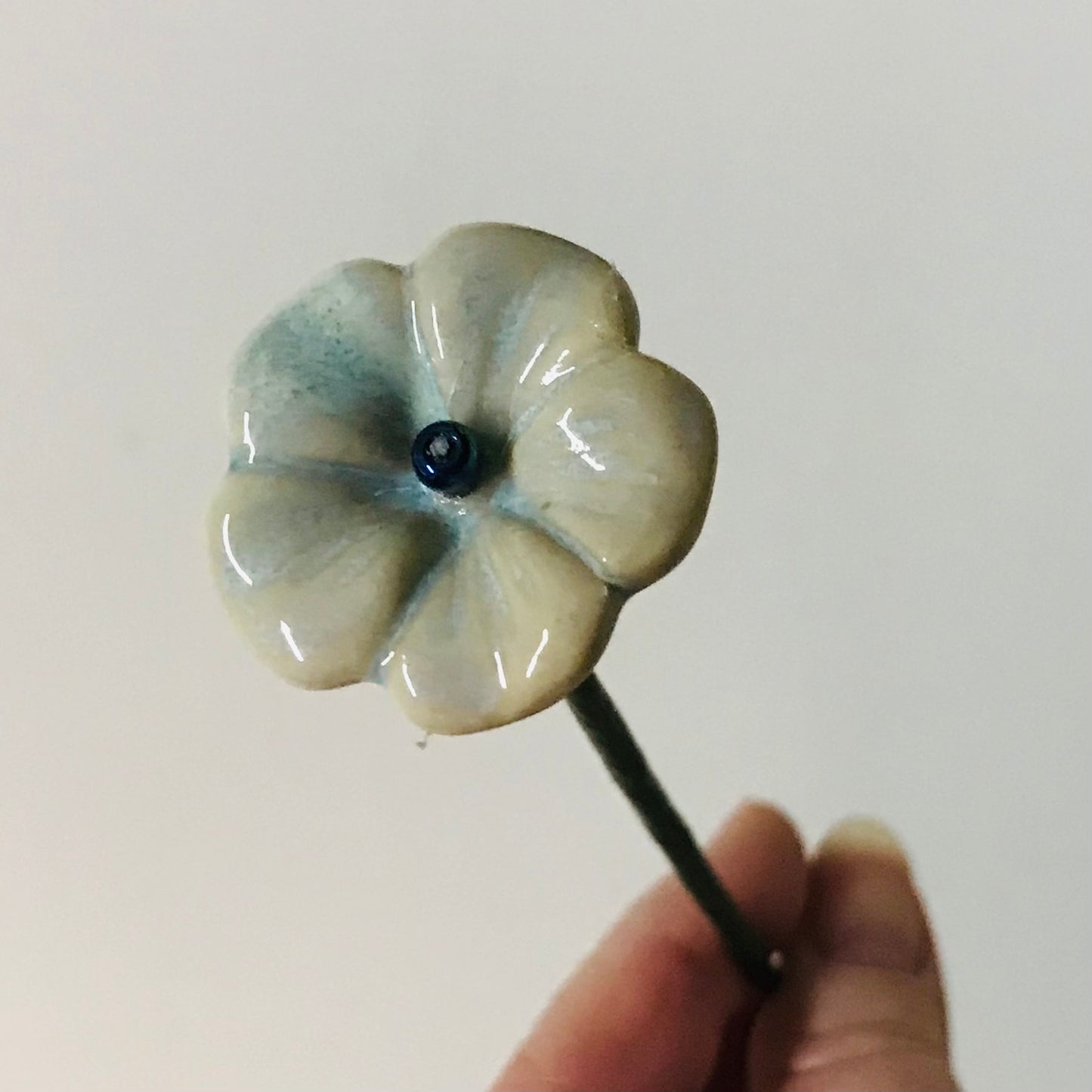 Handthrown Ceramic Flower