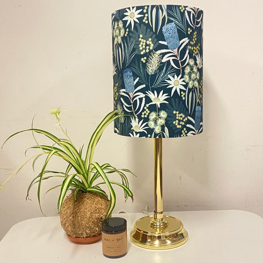 Custom Lamp Shade only - Navy Natives