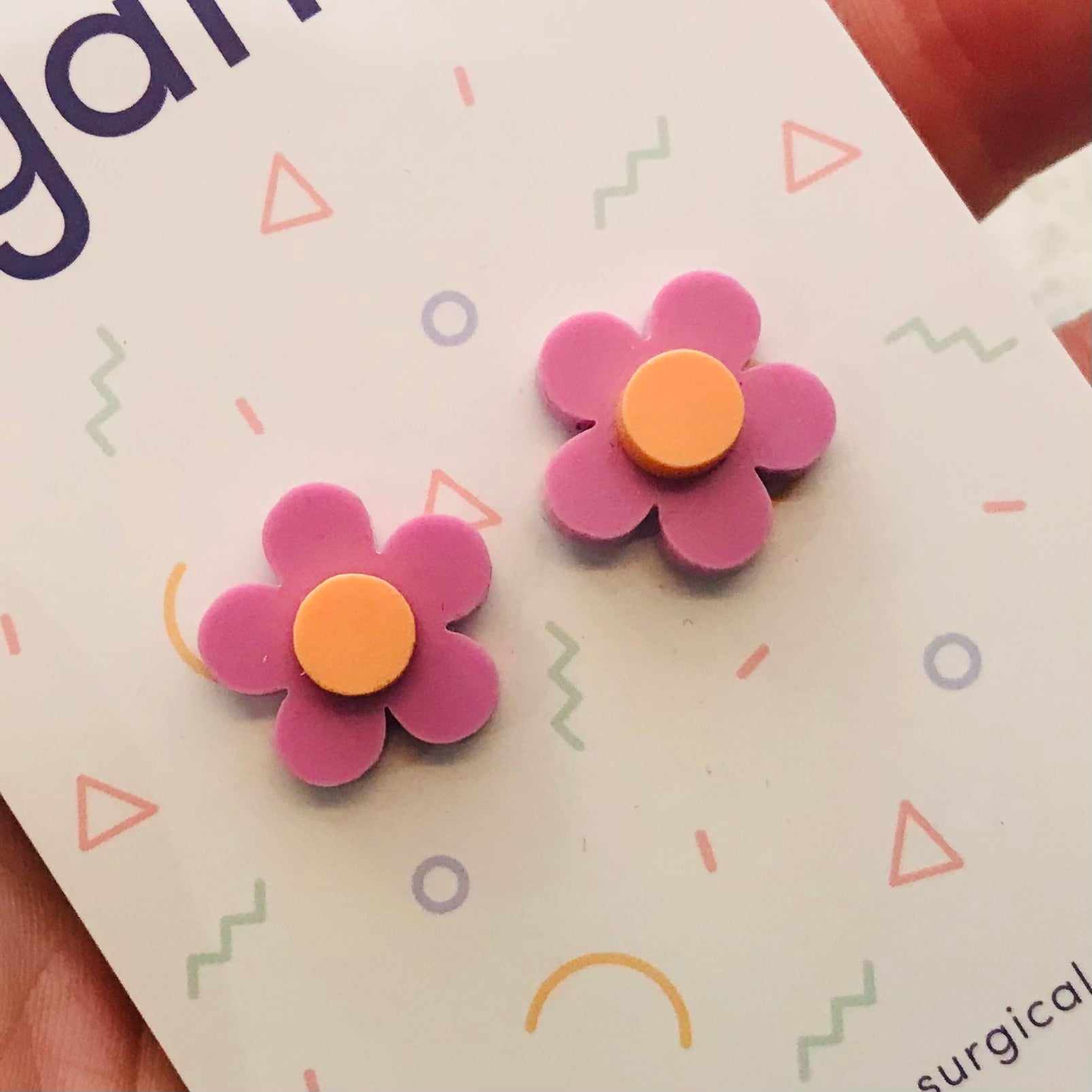 Flower Stud Earrings