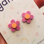 Flower Stud Earrings