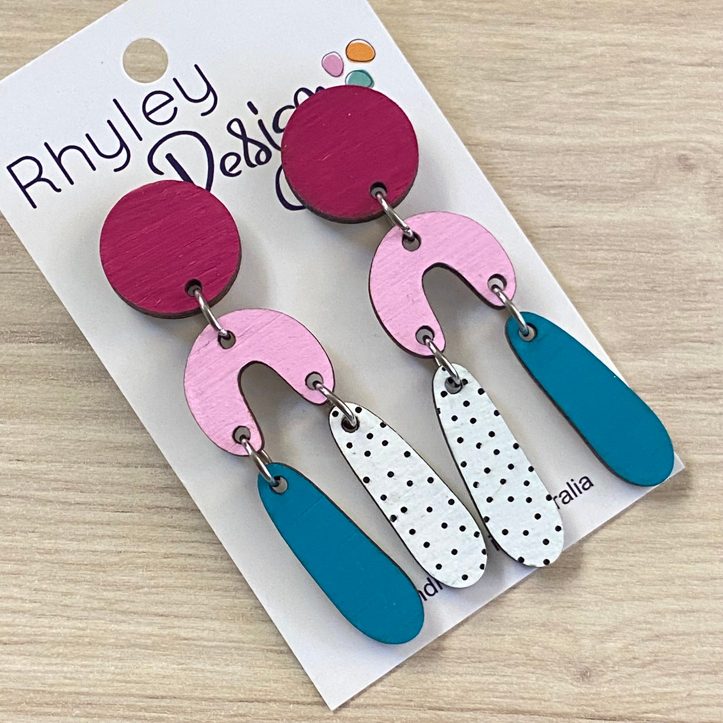 Kaleidoscope Statement Earrings