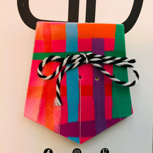 Hand painted leather, faux-leather, perspex & vinyl Shoe Tassel Fringe