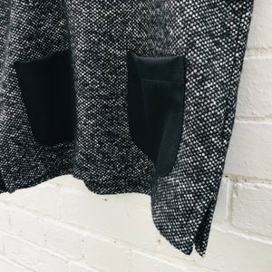 Women's Handmade Rider Vest - Black Marle