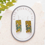 Aluminium Original Art Earrings