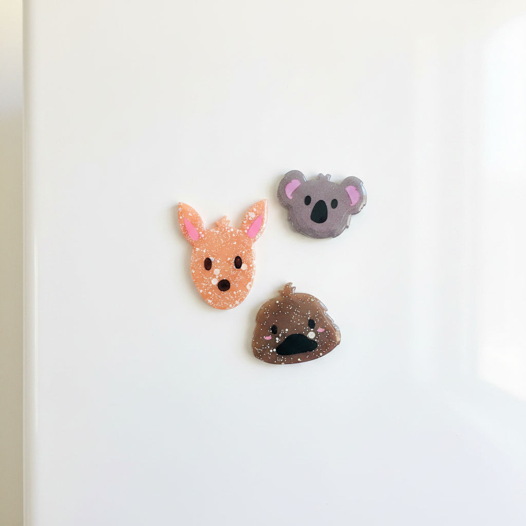 Resin Aussie Fridge Magnets