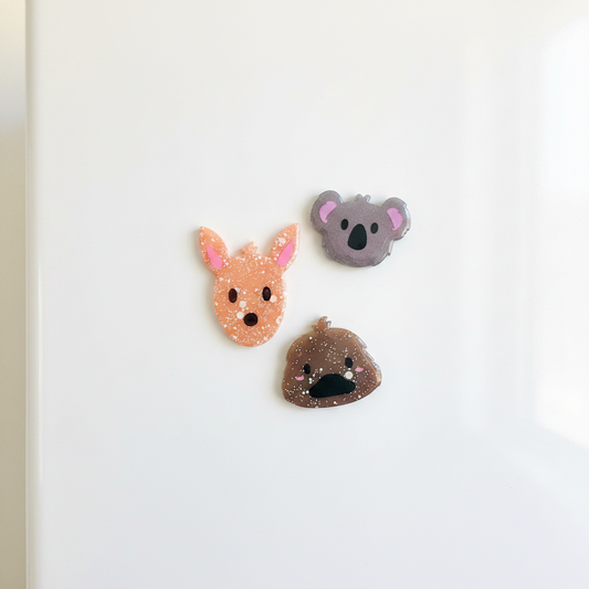 Resin Aussie Fridge Magnets