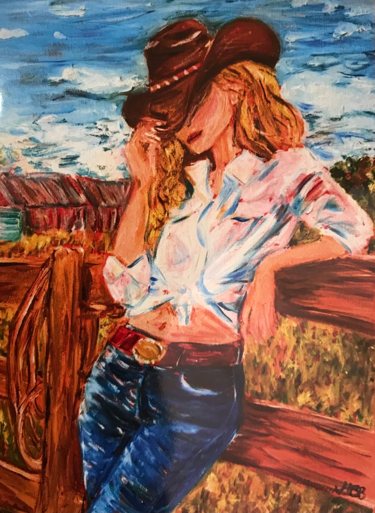 Art Blank Greeting Cards