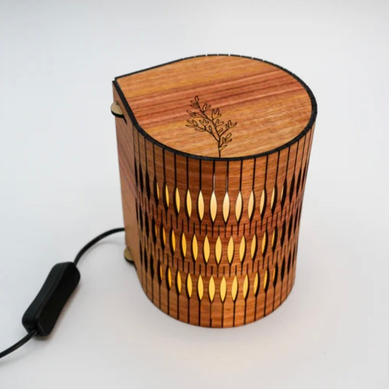 Bubble Lamp - Timber