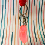 Eco Resin Bracelet Keychains