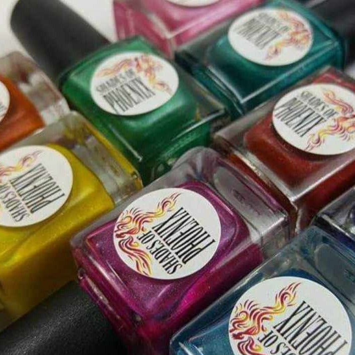Shades of Phoenix Vegan and Cruelty Free Indie Nail Polish