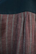 Women's Handmade Upcycled Tunic - Aboriginal Bark painting