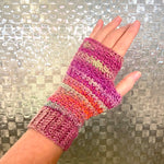 Crochet fingerless gloves - various colours