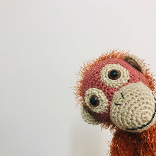Crochet Orangutan Toy