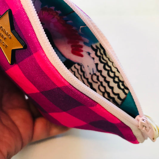 Mini Cosmetic Zip Pouch