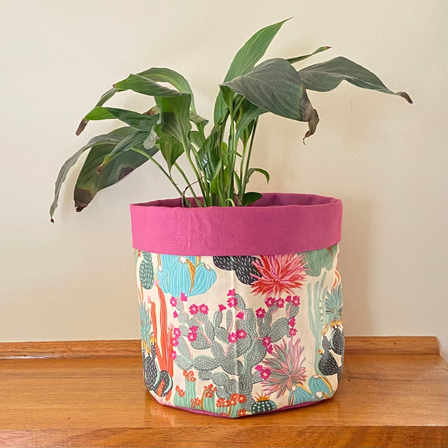 Fabric Pouch / Pot Plant Cover (medium)