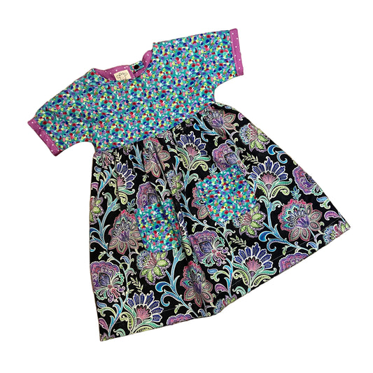 The Moxie Handmade Dress - Paisley Speckles