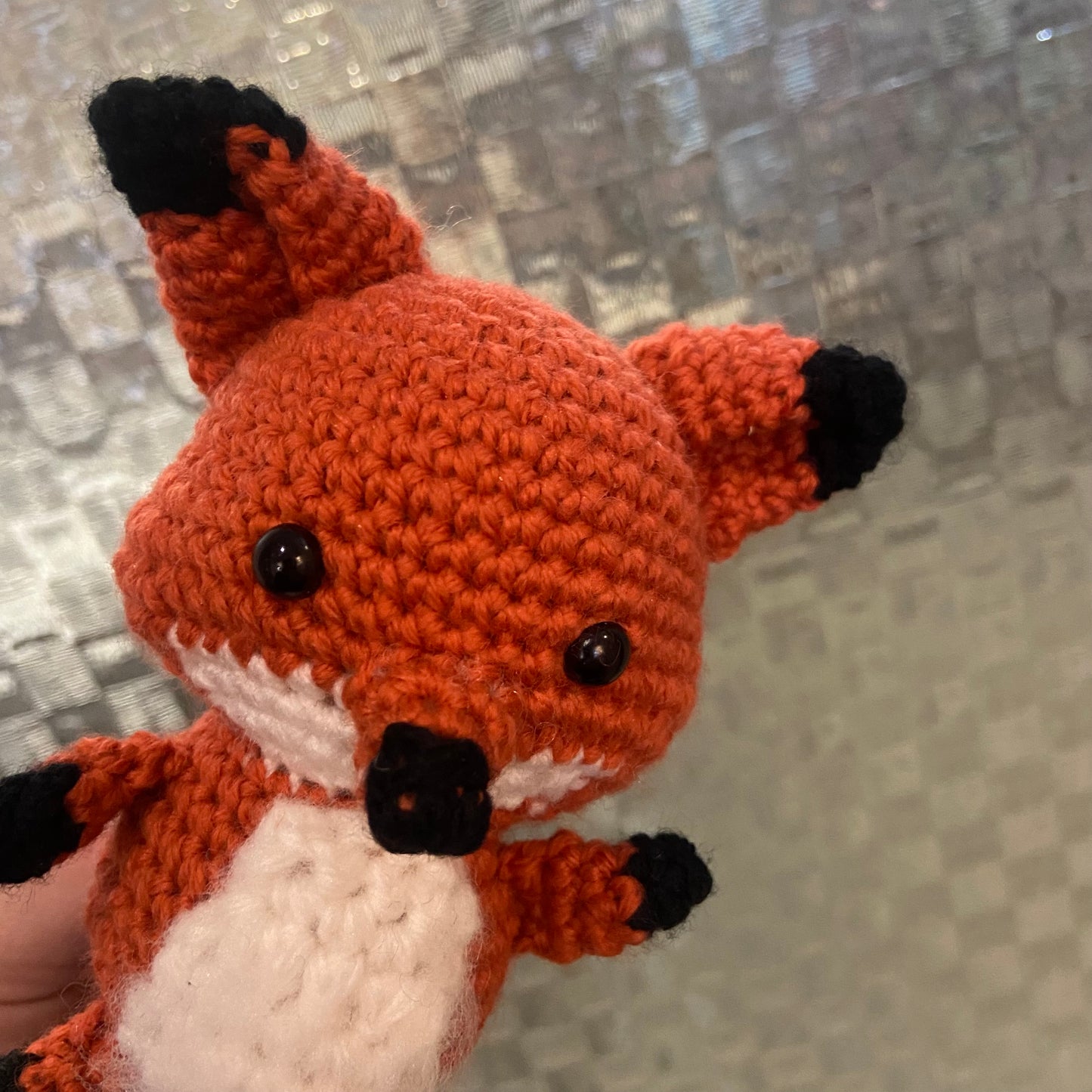 Mini Fox Crochet Toy