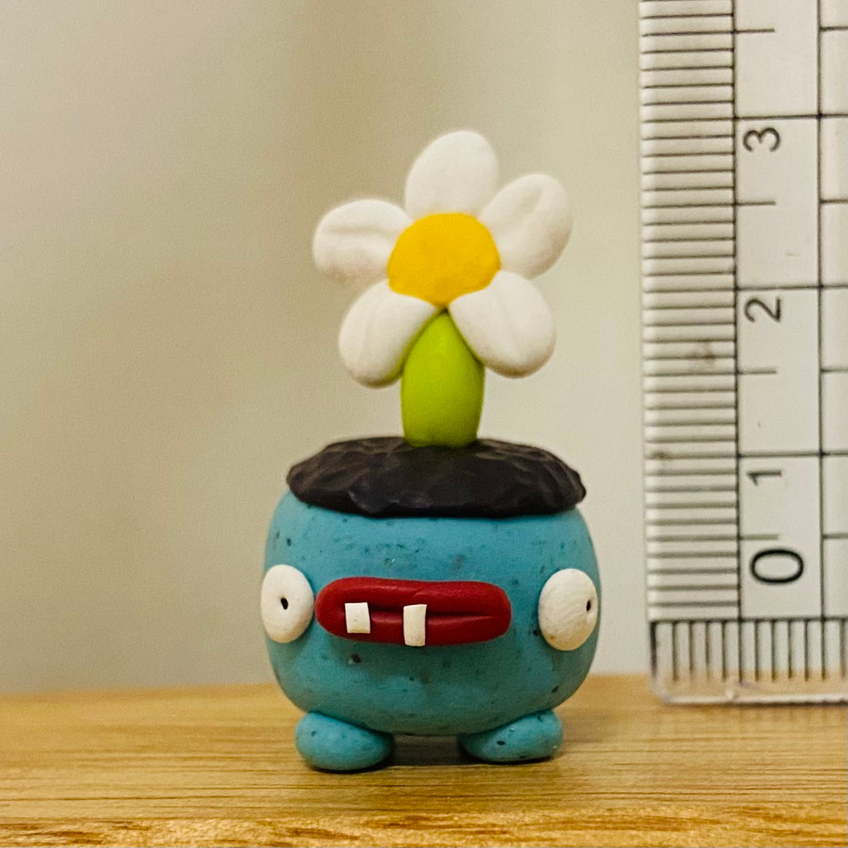Polymer Clay Mini Pot Plant Figurines