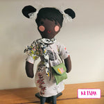 Handmade One-Of-A-Kind Best Friends Cloth Dolls