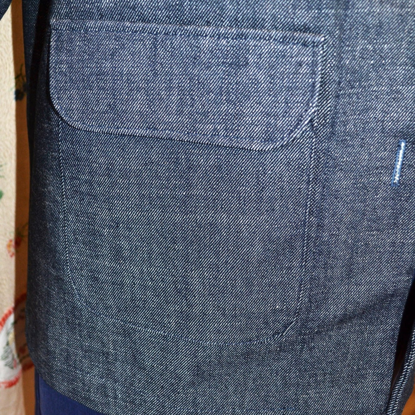 Women's Handmade Denim Utility Jacket