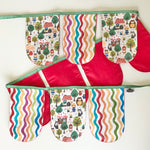 Reusable Eco Sustainable Bunting Flag Nursery Bedroom Wall Decoration - Red Riding Hood