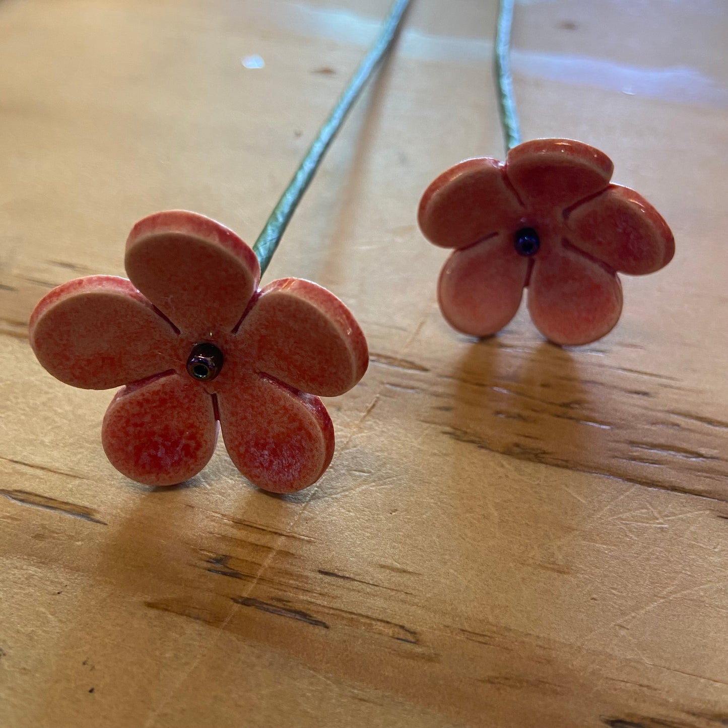 Handthrown Ceramic Flower