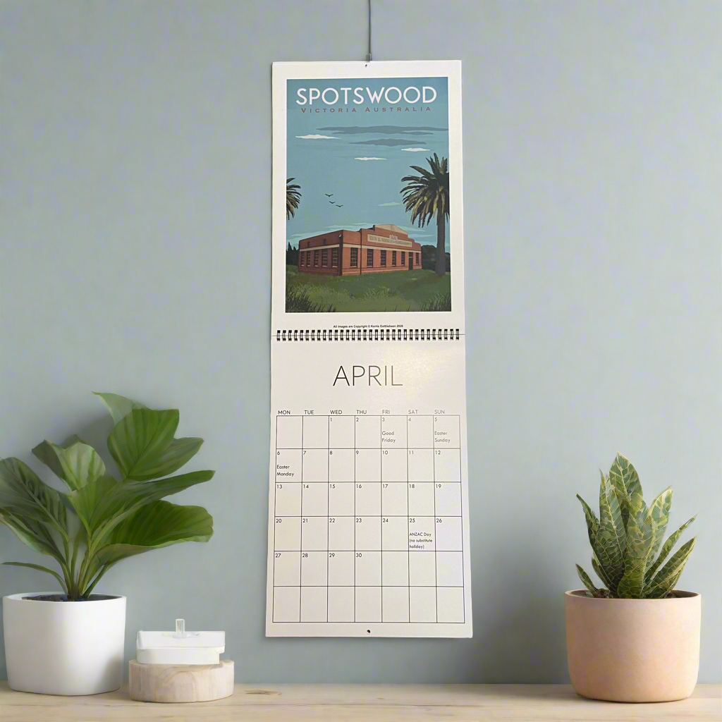 2026 Westie Wall Calendar by Kerrie Gottliebsen (A3)