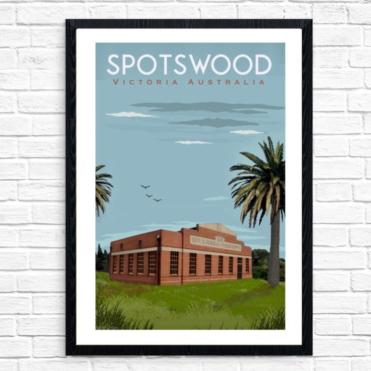 Vintage Poster - Spotswood Way and Works
