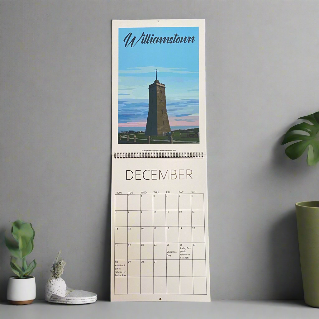 2026 Westie Wall Calendar by Kerrie Gottliebsen (A3)