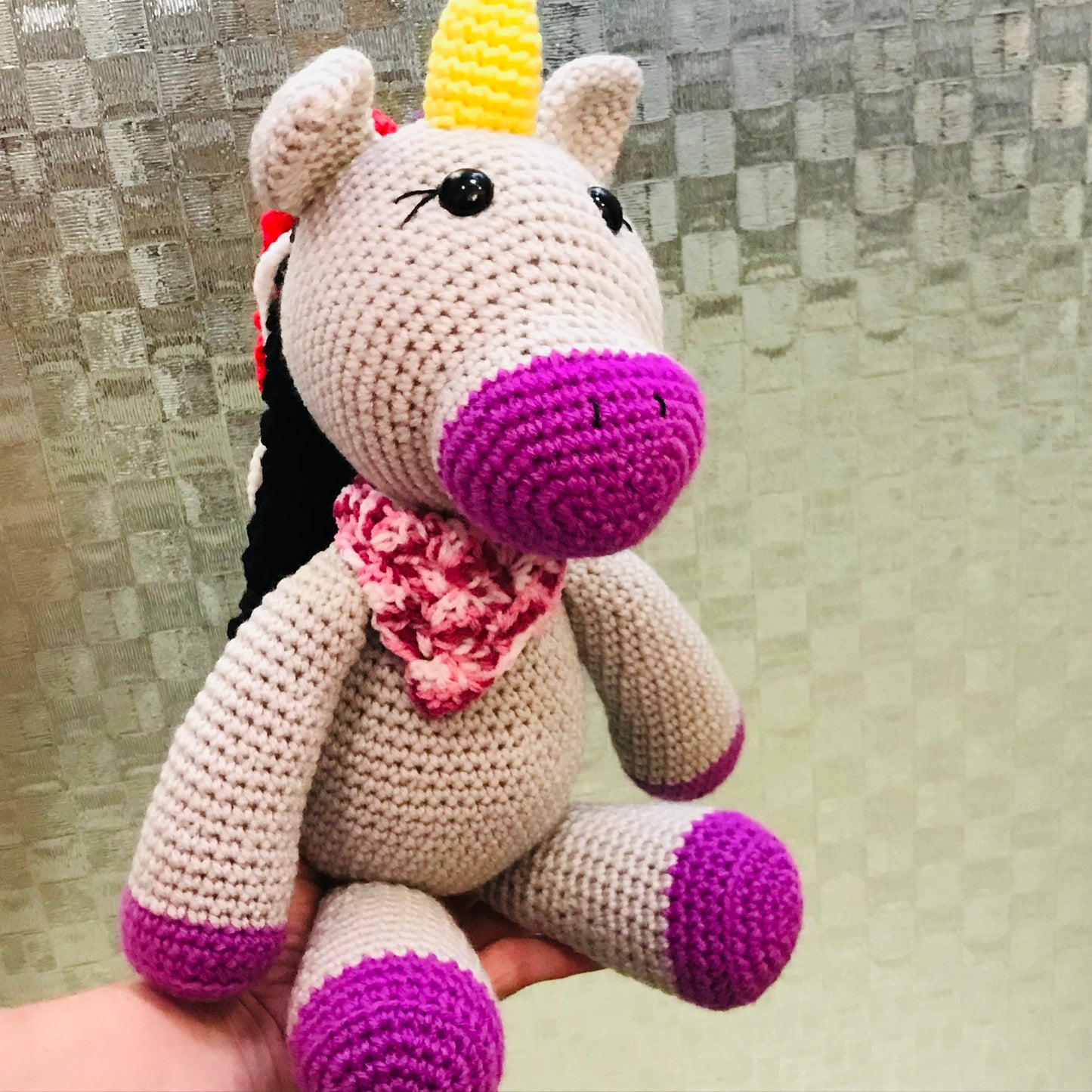 Unicorn Crochet Toy