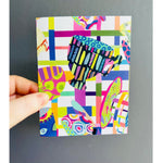 Abstract Art Blank Greeting Cards