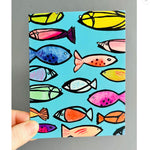 Abstract Art Blank Greeting Cards