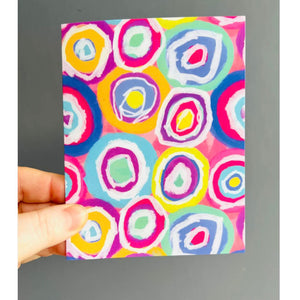 Abstract Art Blank Greeting Cards
