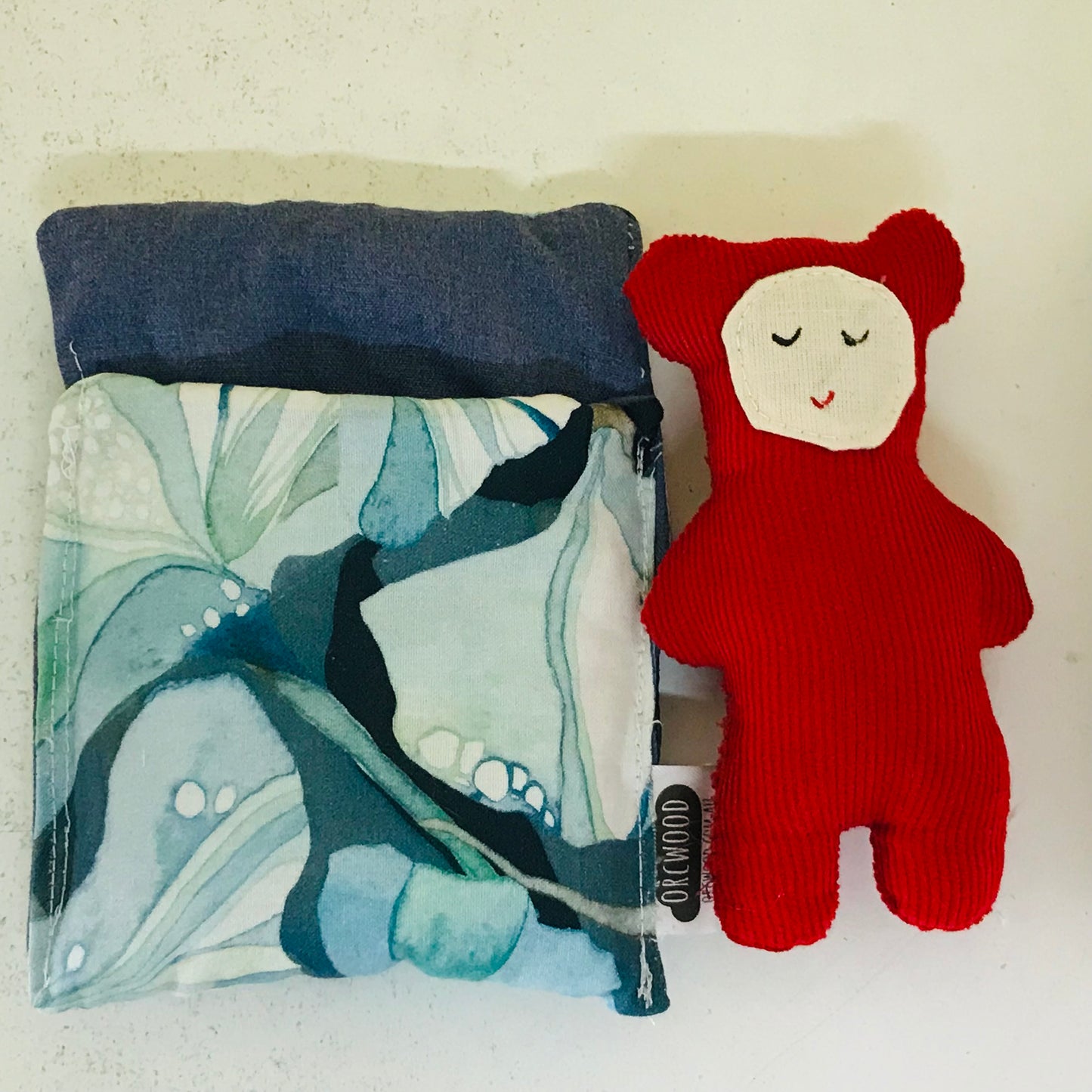 Handmade OOAK Mini Sleepy Bear with Sleeping Bag