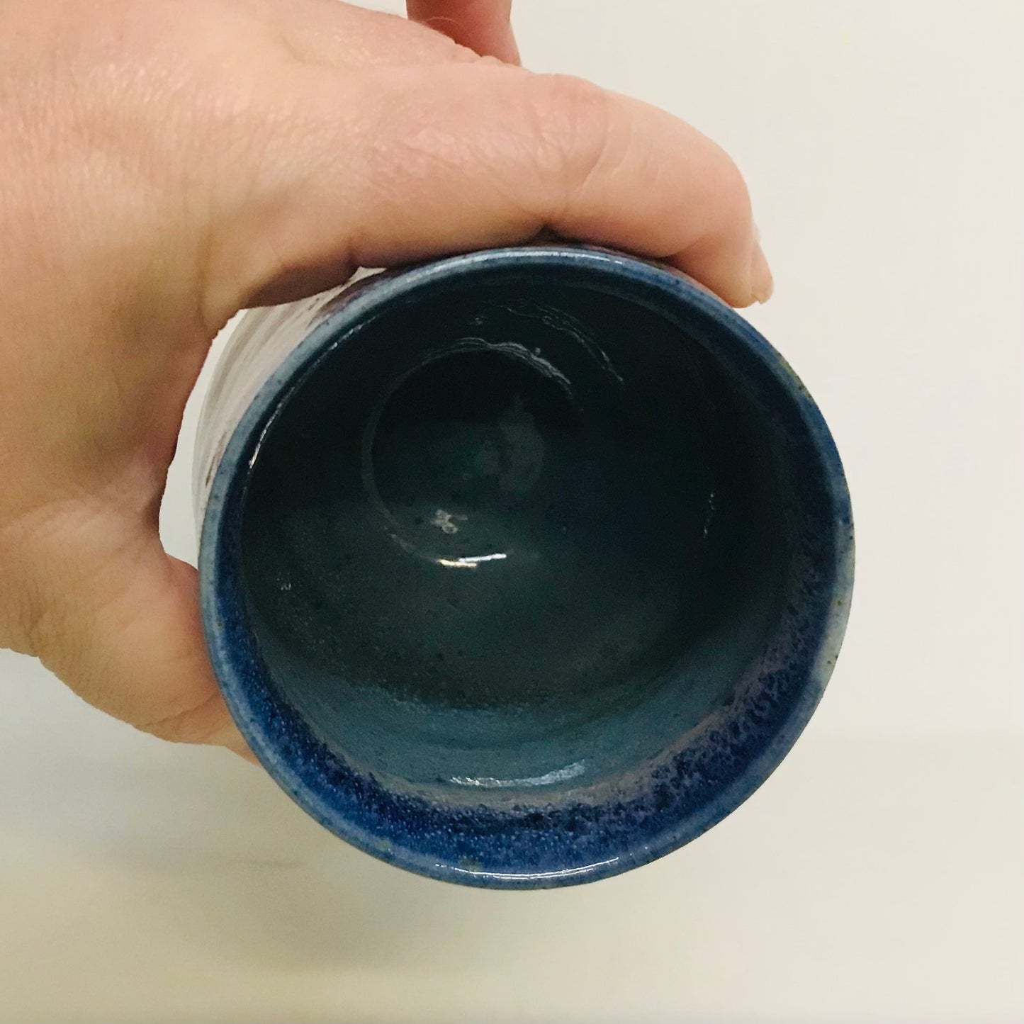 Handcrafted Pottery Wine Goblet - Desert Bloom (260mls)