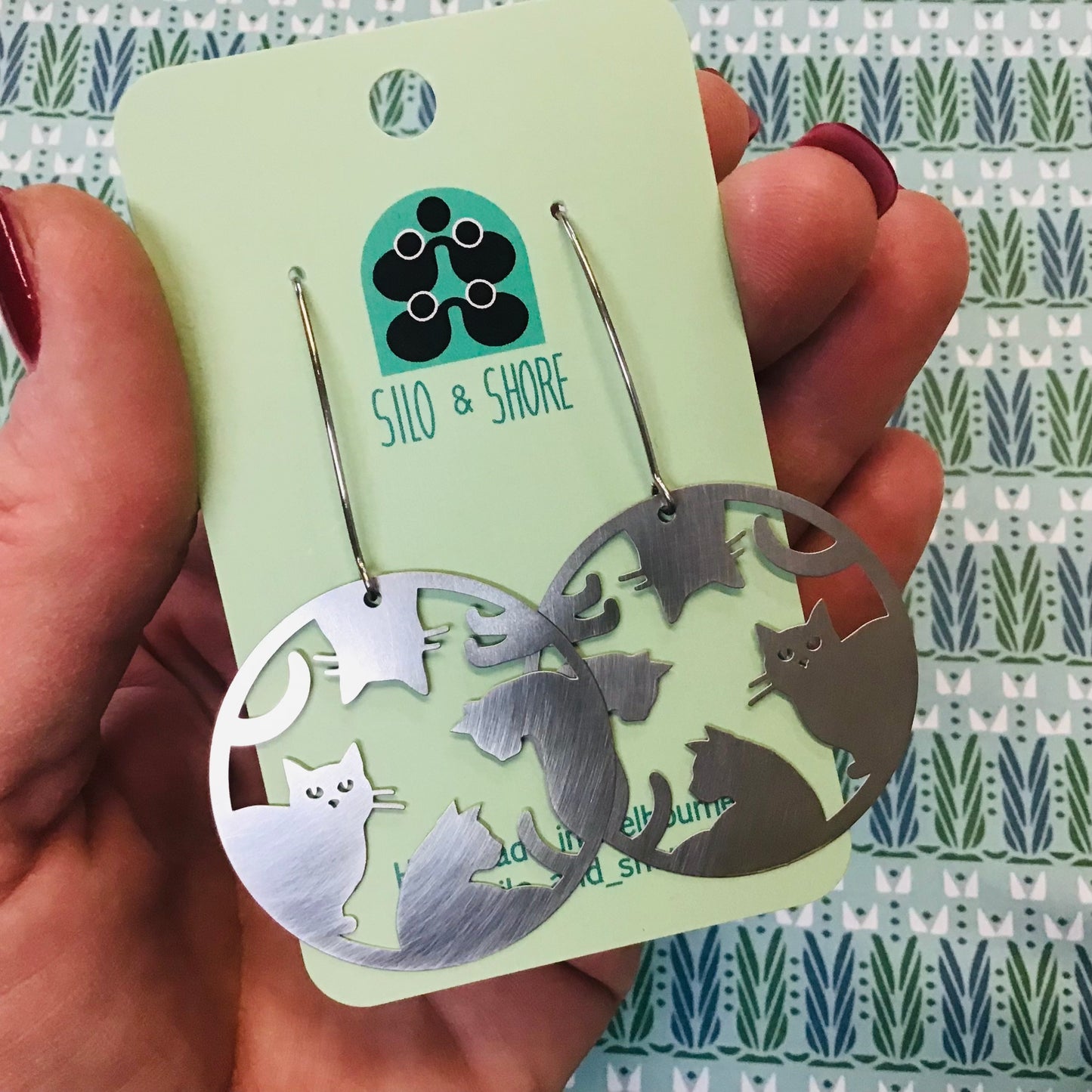 Stainless Steel Statement Earrings - Novelty Range