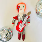 David Bowie Ziggy Stardust Cloth Doll