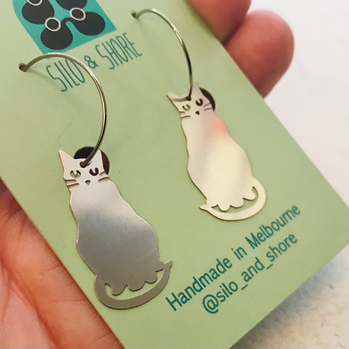 Stainless Steel Statement Earrings - Novelty Range